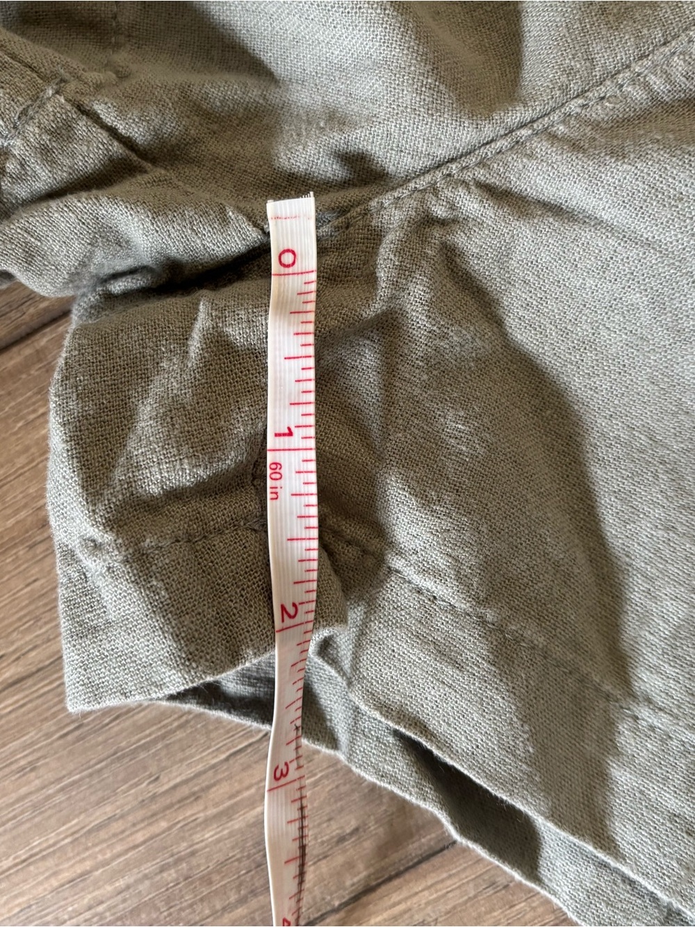 J. Crew Women's Olive and Mustard Drawstring Athletic Shorts Small - Picture 3 of 5